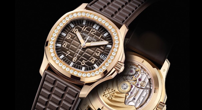 The chocolate rubber straps fake watches have chocolate dials.
