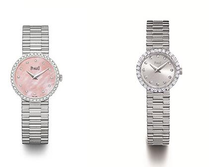 Online replication watches are adorned with diamonds.
